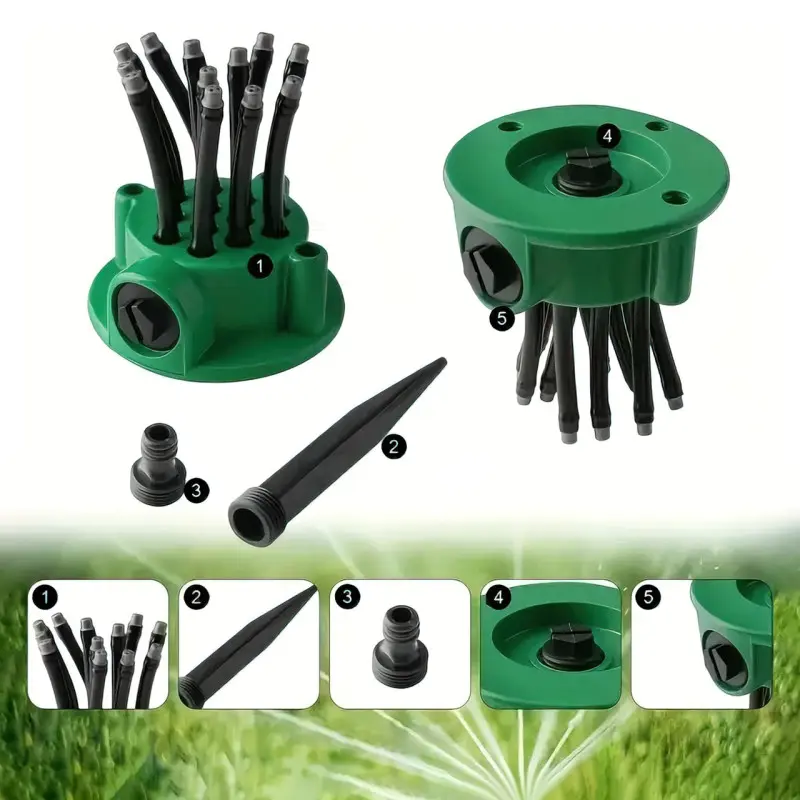 Спринклерный ороситель Sprinklers 360, распылитель для газона до 35 кв ...