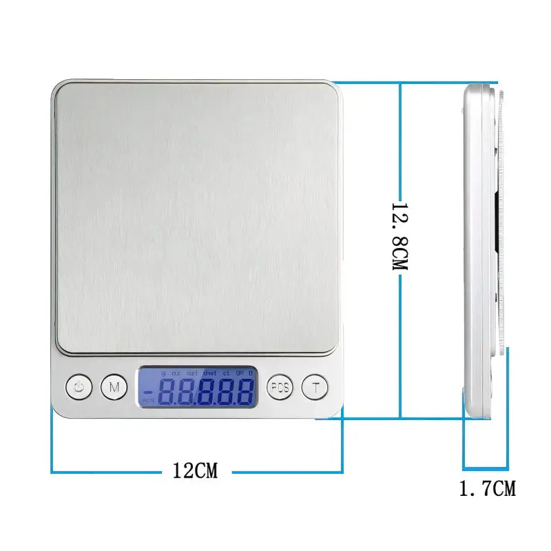 Весы ювелирные MH-267 до 500 г, точность 0.01 г, с функцией учета тары ...