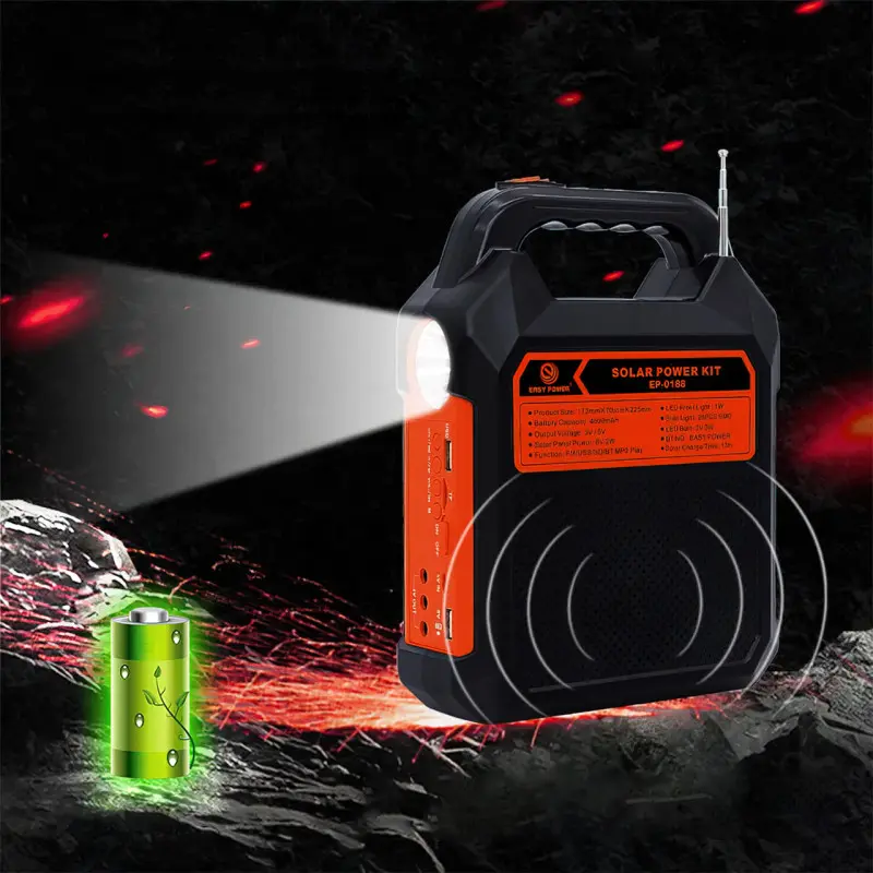 Портативная солнечная система EasyPower EP0188, 4500 мА/ч, с функцией