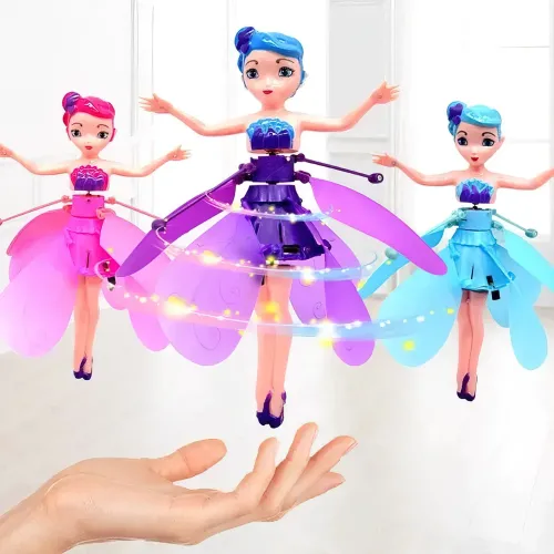 Фея Flying Fairy - лялька, яка вміє літати! , Літаюча фея, Літаюча лялька, Іграшка літаюча - фото 4