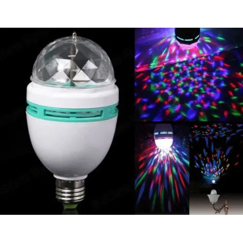 Светодиодная лампа LED full color rotating lamp - фото 3