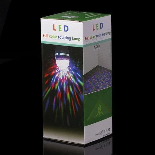 Светодиодная лампа LED full color rotating lamp - фото 2
