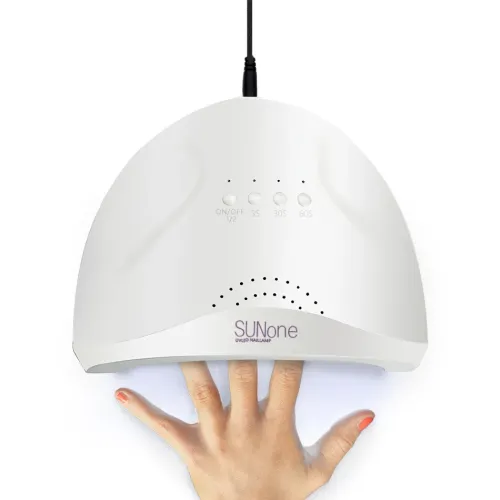 Гібридна LED лампа для сушіння гелю і лаку SUN ONE 48Вт - фото 2