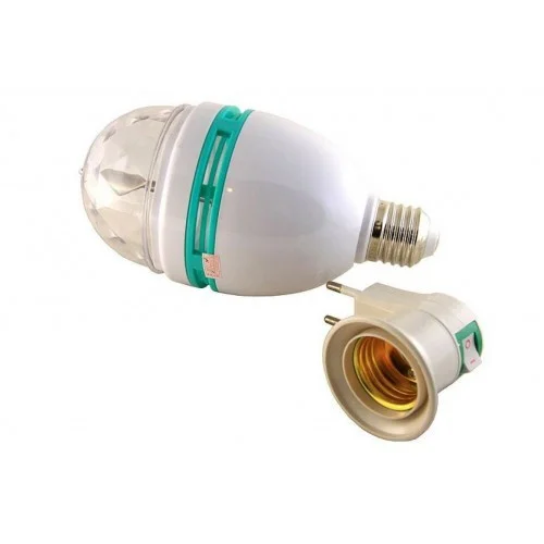 Диско лампа LASER Rotating lamp,вращающаяся светодиодная диско лампа, диско шар для вечеринок - фото 3