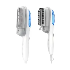 Відпарювач для одягу Steam Brush, ручний, 800 Вт, з резервуаром 100 мл, 2 насадки, від мережі 220 В