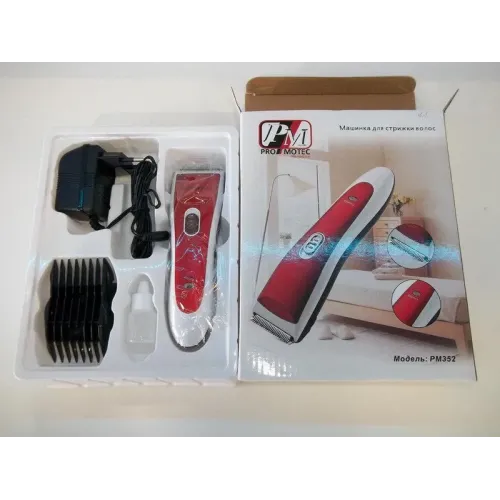 Машинка для стрижки PRO MOTEC PM 352 кераміка - фото 2