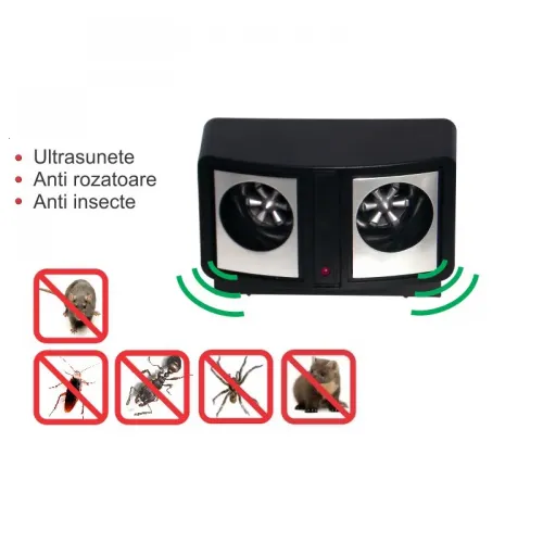 Ультразвуковий відлякувач гризунів Dual Sonic Pest Repeller - фото 7