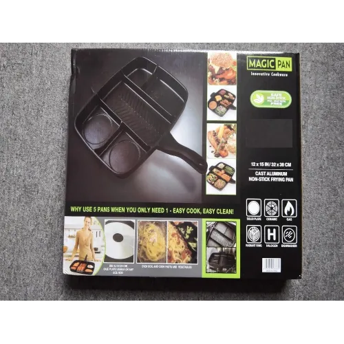 Сковородка универсальная Magic Pan Innovative Cookware Panci 5 іn 1 - фото 4