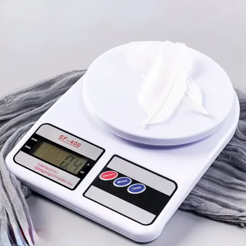 Электронные кухонные весы Kitchen Scale SF-400, до 5 кг, с индикатором низкого заряда, граммы и унции