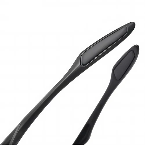 Солнцезащитные очки поляризационные Bell Howell TAC Glassess в стиле милитари, черные - фото 4