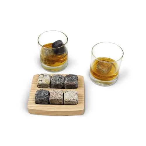 Набор из 9 камней для охлаждения напитков Whiskey Stones с чехлом - фото 3