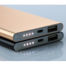 Внешний аккумулятор супер тонкий Power bank Xiaomni Slim 12000 mAh, разные цвета