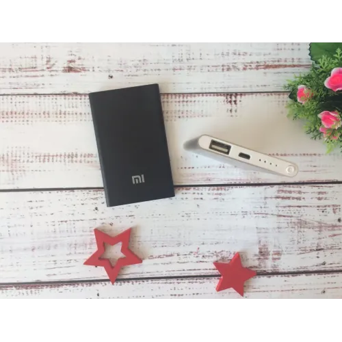 Внешний аккумулятор супер тонкий Power bank Xiaomni Slim 12000 mAh, разные цвета - фото 2