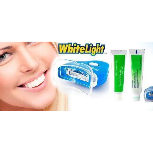 Прибор для отбеливания зубов White light с гелем - фото 13
