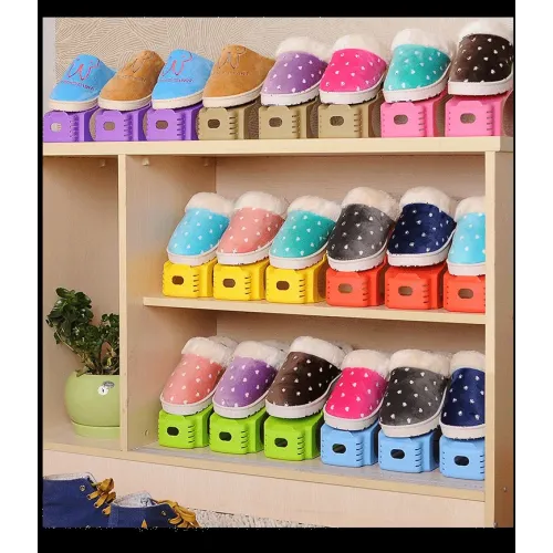 Двойные подставки для обуви Double Shoe Racks 5шт в наборе - фото 3