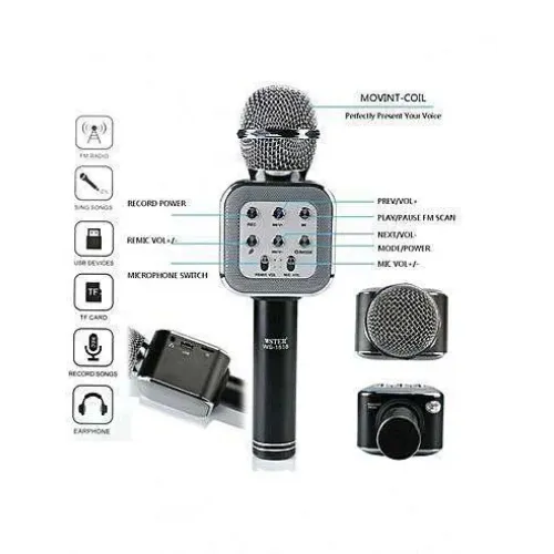 Беспроводной караоке микрофон WSTER WS 1818 Bluetooth - фото 10