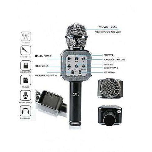 Безпровідний мікрофон караоке WSTER WS 1818 Bluetooth - фото 3
