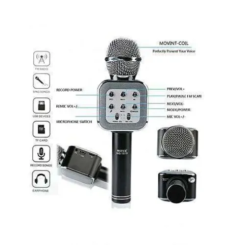 Беспроводной караоке микрофон WSTER WS 1818 Bluetooth - фото 3