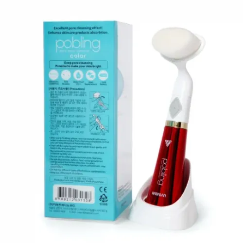 Щетка для чистки лица Pobling Sonic Pore Cleansing Brush, ултразвуковая - фото 4