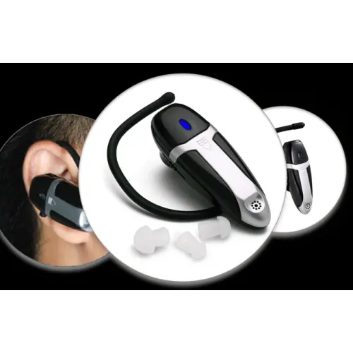 Слуховий апарат Ear Zoom, у вигляді Bluetooth гарнітури, чорний - фото 3