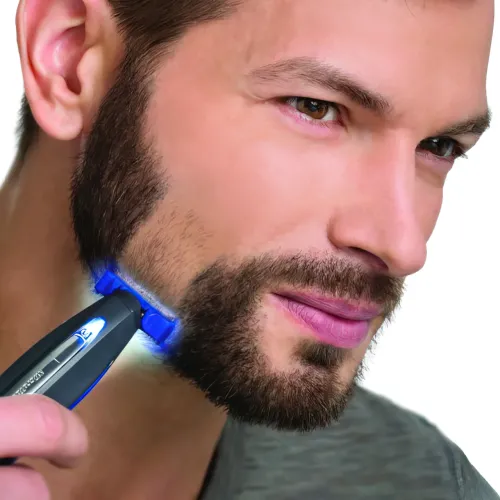Триммер аккумуляторный Microtouch Solo для лица, 3 насадки, 500 мА/ч, от 1 до 5 мм - фото 4