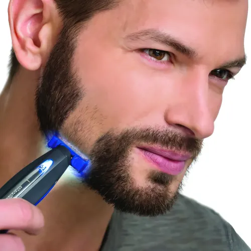 Тример акумуляторний Microtouch Solo для обличчя, 3 насадки, 500 мА/год, від 1 до 5 мм - фото 4