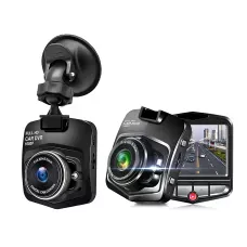 Видеорегистратор Black Box DVR, Full HD, 1920х1080, 2.4 дюйма, 12 Мп, угол обзор 170 градусов, черный