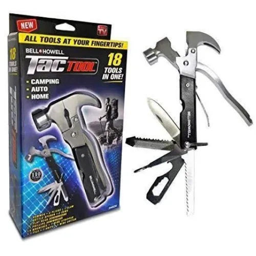 Мультитул BellHowell Tac Tool  18 предметов