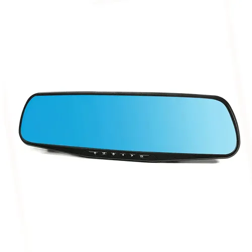 Автомобильный видеорегистратор-зеркало DVR-138W с двумя камерами, 4.3 дюйма с картой памяти до 32 Гб - фото 2