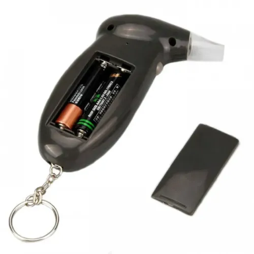 Кишеньковий цифровий Alcohol Tester алкотестер з LCD Digital Breath, Чорний - фото 2
