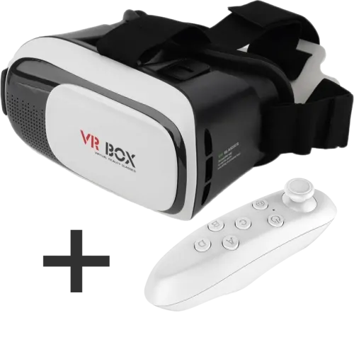 3D Очки виртуальной реальности VR BOX G2 с bluetooth, фокусировка линз