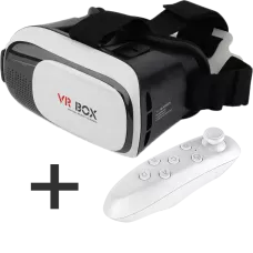 3D Окуляри віртуальної реальності VR BOX G2 з bluetooth, фокусування лінз