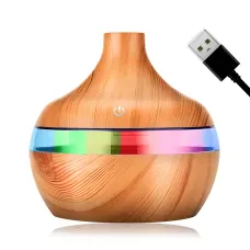 Зволожувач повітря PROSTORE ONE з LED-підсвіткою, 7 кольорів, функція ароматерапії, 50 мл/год, резервуар 300 мл
