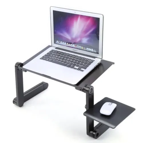 Универсальный Столик трансформер для ноутбука Laptop Table T8, активное охлаждение - фото 10