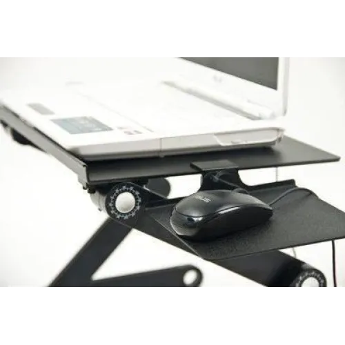 Универсальный Столик трансформер для ноутбука Laptop Table T8, активное охлаждение - фото 12