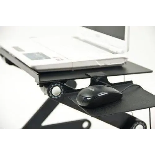 Багатофункціональний Столик трансформер для ноутбука Laptop Table T8, активне охолодження - фото 3