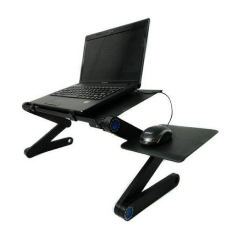 Багатофункціональний Столик трансформер для ноутбука Laptop Table T8, активне охолодження - фото 5