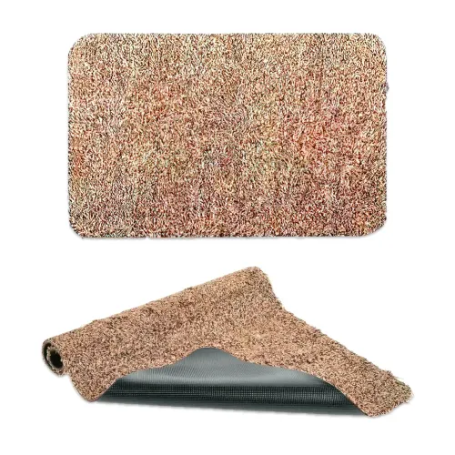 Впитывающий придверный коврик Clean Step Mat, коврик в прихожую, подстилка под дверь - фото 4