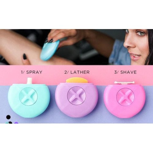 Туристическая женская бритва EMAYO SPHYNX Travel Razor 3 В 1 для эпиляции, разные цвета - фото 2
