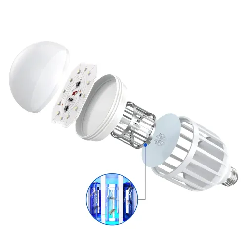 Світлодіодна лампа-знищувач комах Zapplight, LED, у цоколь Е27, 10000 годин роботи - фото 4