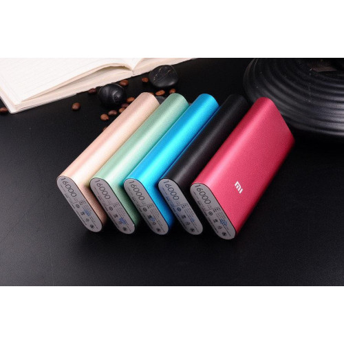 Power bank Xiaomi 16000. Портативний зарядний пристрій, 2 USB, різні кольори - фото 5