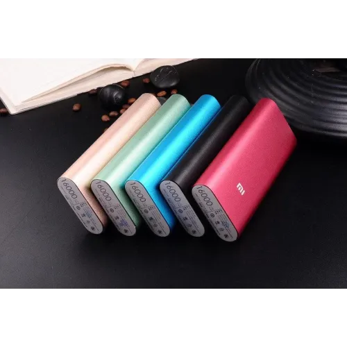 Power bank Xiaomi 16000. Портативное зарядное устройство,  2 USB, разные цвета - фото 5