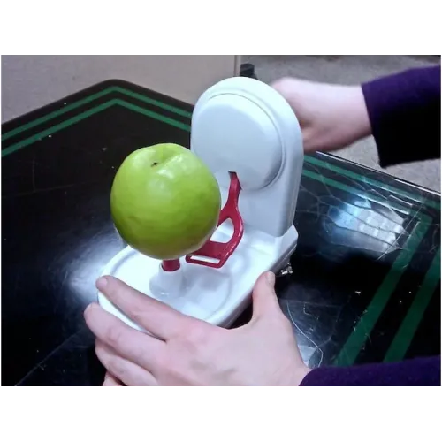 Яблокочистка Серпантин Apple peeler, овощечистка Bradex, многофункциональная машинка для чистки фруктов - фото 5