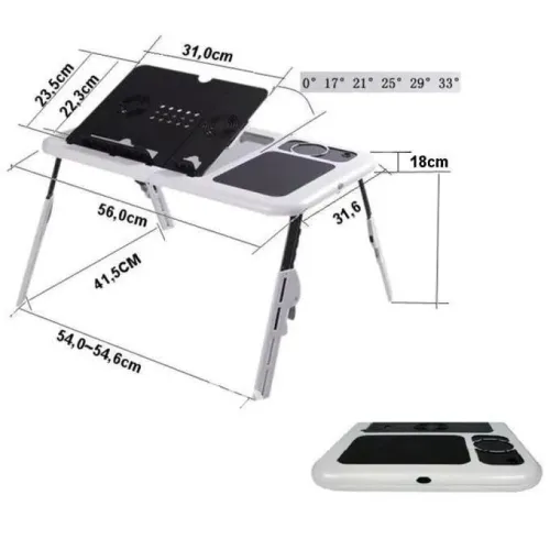 Розкладний портативний столик Е-Table з охолодженням - фото 3