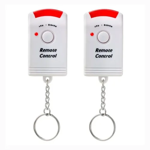 Сенсорная инфракрасная сигнализация Sensor Alarm Pro 105, датчик движения, 2 пульта, на батарейках - фото 2