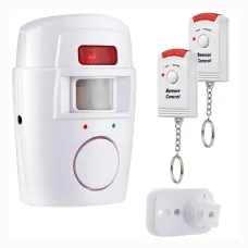 Сенсорна інфрачервона сигналізація Sensor Alarm Pro 105, датчик руху, 2 пульти, на батарейках