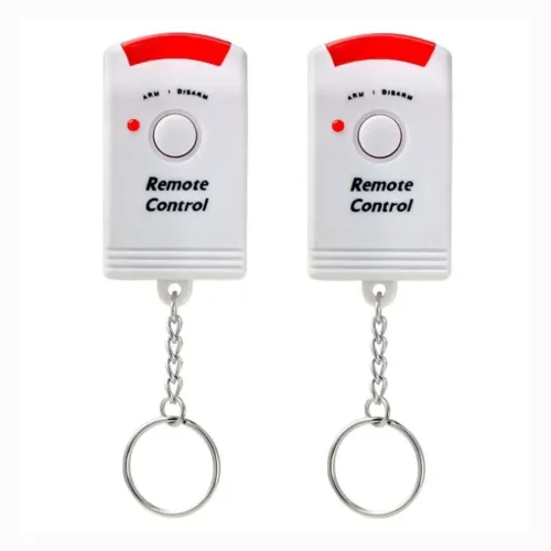 Сенсорная инфракрасная сигнализация Sensor Alarm Pro 105, датчик движения, 2 пульта, на батарейках - фото 2