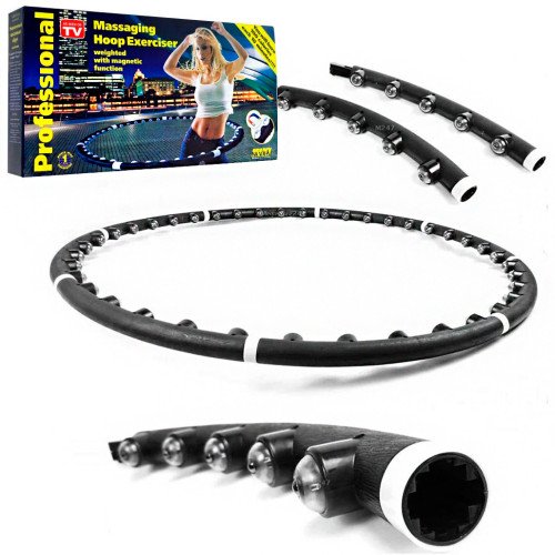 Масажний обруч хулахуп Massaging Hoop Exerciser для схуднення, акупунктурний масаж
