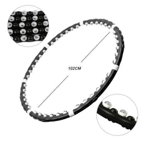 Масажний обруч хулахуп Massaging Hoop Exerciser для схуднення, акупунктурний масаж - фото 3
