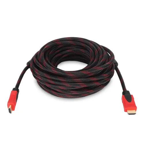 Кабель HDMI-HDMI Pro vision, 10 метра, 1080 р, версия 1.4, с фильтрами и защитным переплетом - фото 6